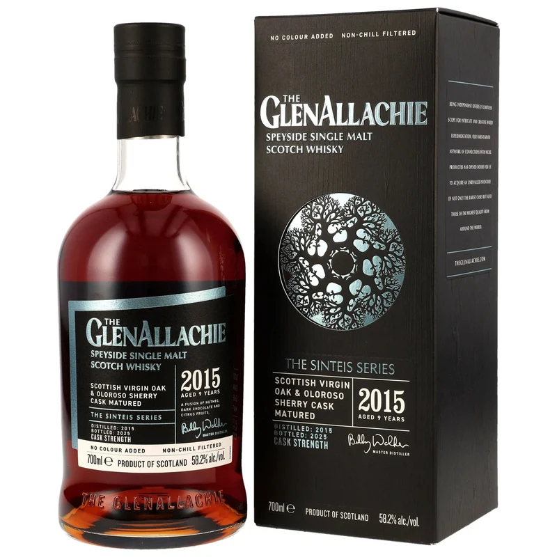 The GlenAllachie 2015/2025 Sinteis Series Part II 58,2% vol. 700ml