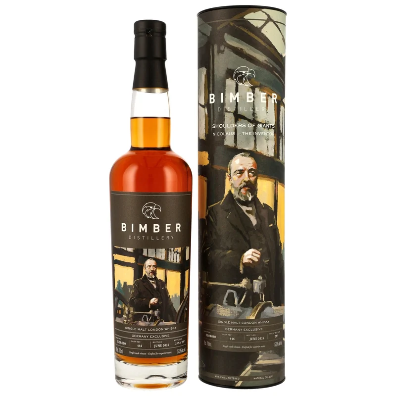 Bimber Nicolaus – Oloroso Sherry Cask #446 Bimber Germany Edition 2025 57,9% vol. 700ml