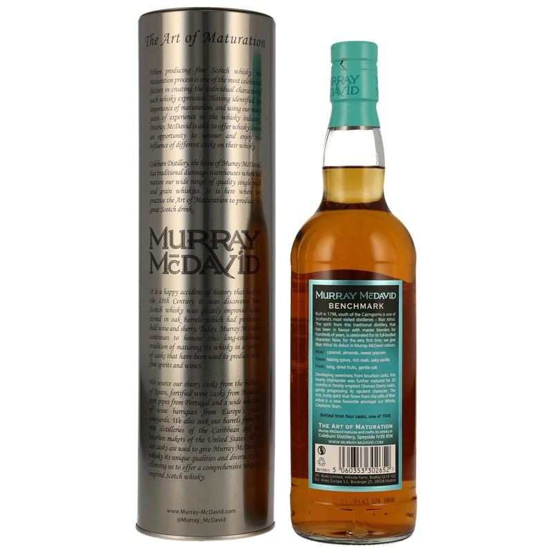 Blair Athol | Murray McDavid | 12 Jahre | Oloroso Finish | 2008/2021 | 46%