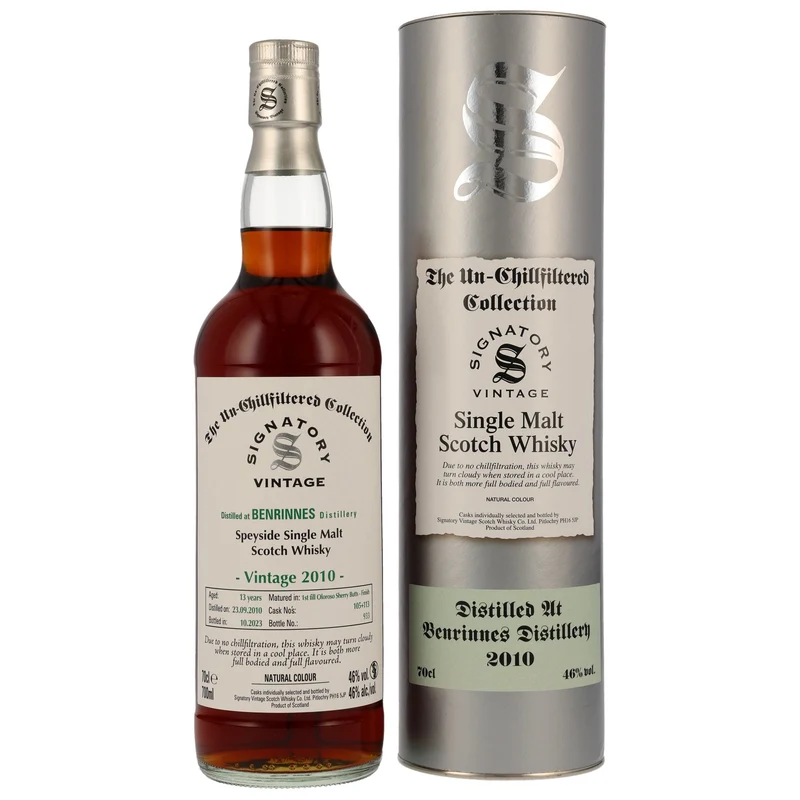Benrinnes | 13 Jahre | Sherry #105+113 | Signatory Vintage | 46%