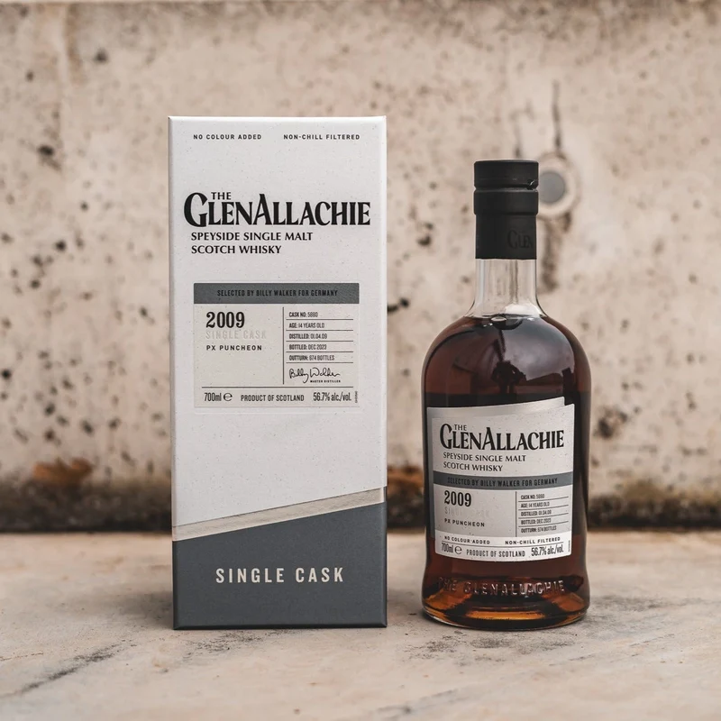 GlenAllachie | PX Puncheon #5880 | 14 Jahre | 2009/2023 | 56,7%