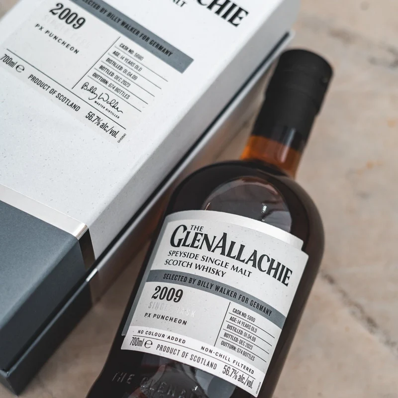 GlenAllachie | PX Puncheon #5880 | 14 Jahre | 2009/2023 | 56,7%