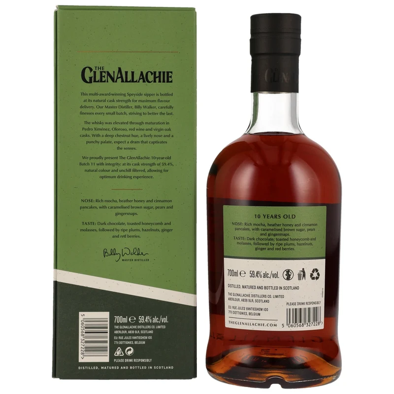 GlenAllachie | Cask Strength Batch 11 | 10 Jahre | 59,4%