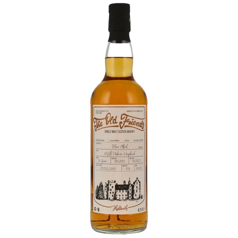 Blair Athol | The Old Friends | Madeira Hogshead #310732 | 2013/2023 | 58,4%