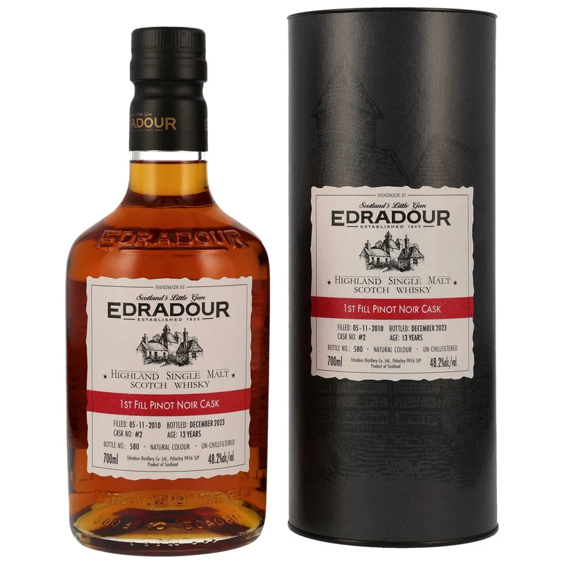 Edradour | Pinot Noir Cask #2 | 13 Jahre | 2010/2023 | 48,2%