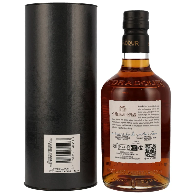 Edradour | Lagrein Cask #1 | 13 Jahre | 2010/2023 | 48,2%