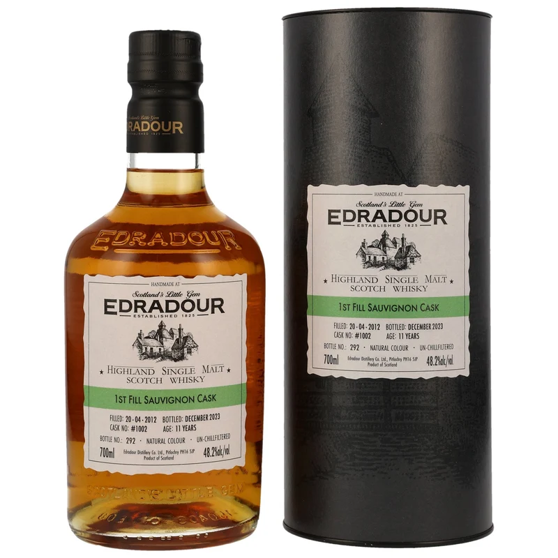 Edradour | Sauvignon Cask #1002 | 11 Jahre | 2012/2023 | 48,2%
