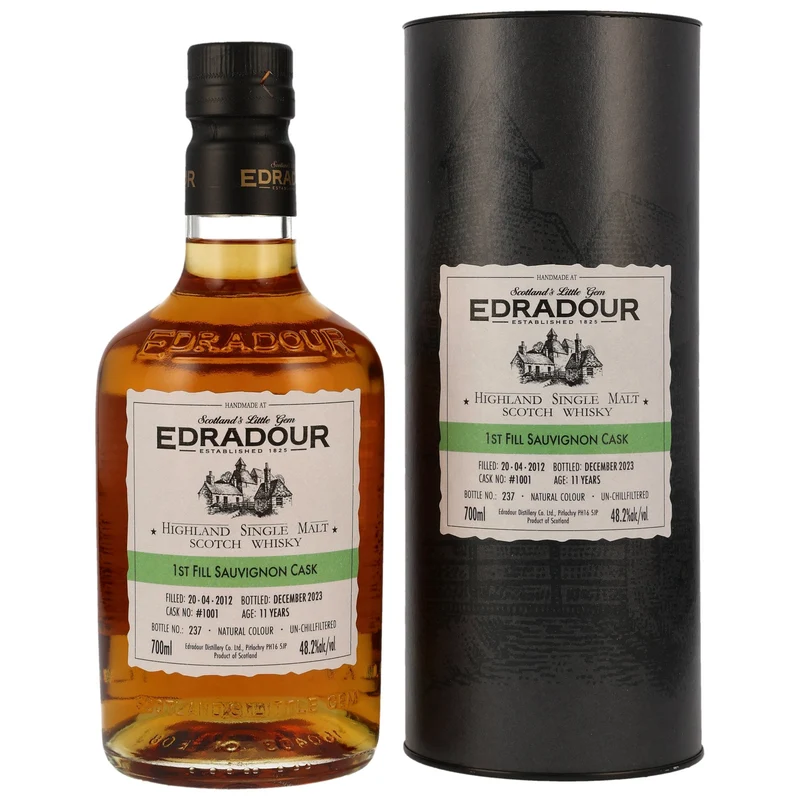 Edradour | Sauvignon Cask #1001 | 11 Jahre | 2012/2023 | 48,2%