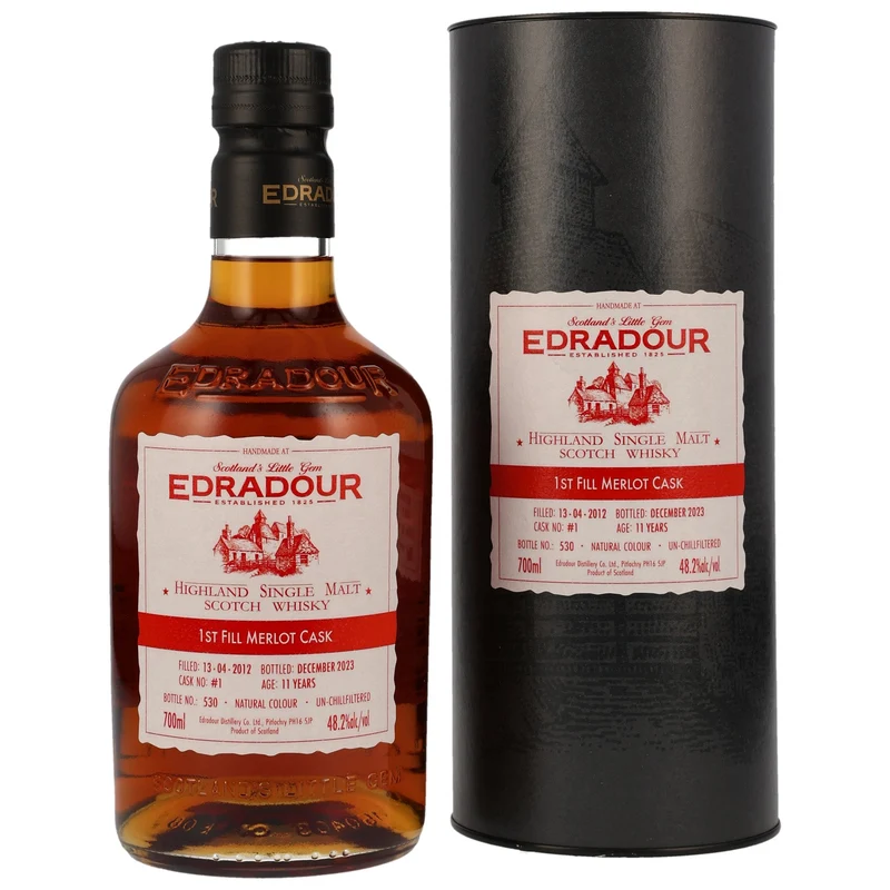 Edradour | Merlot Cask #1 | 11 Jahre | 2012/2023 | 48,2%