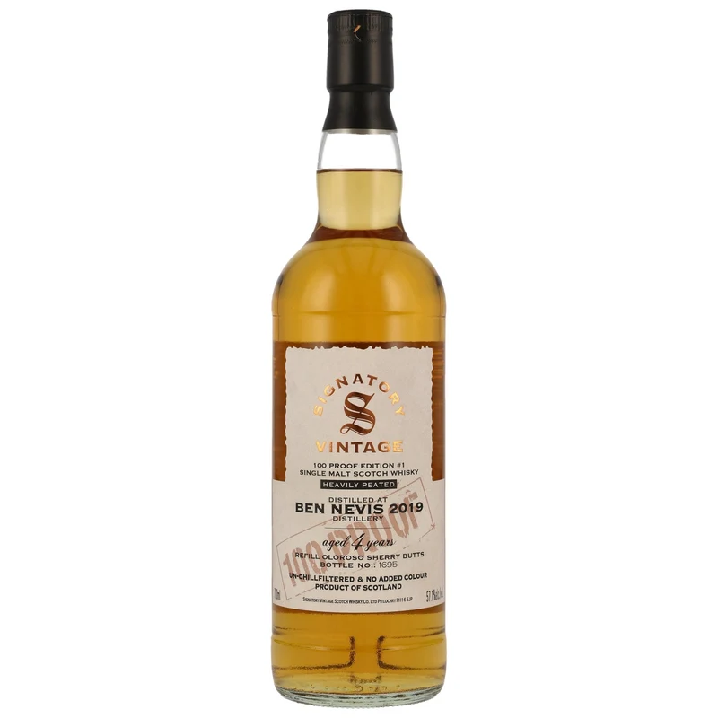 Ben Nevis 100 Proof Edition #1 | Signatory Vintage | 2019/2023 | 57,1%