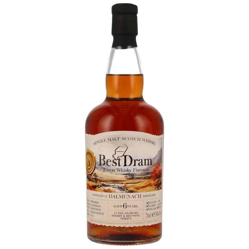 Dalmunach | Best Dram | 6 Jahre | 2016/2023 | 58,4%