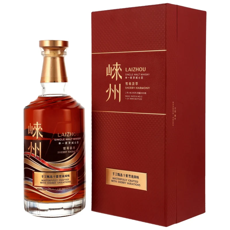 Laizhou Sherry Harmony No.2 - Chinese Single Malt Whisky 43% vol. 700ml