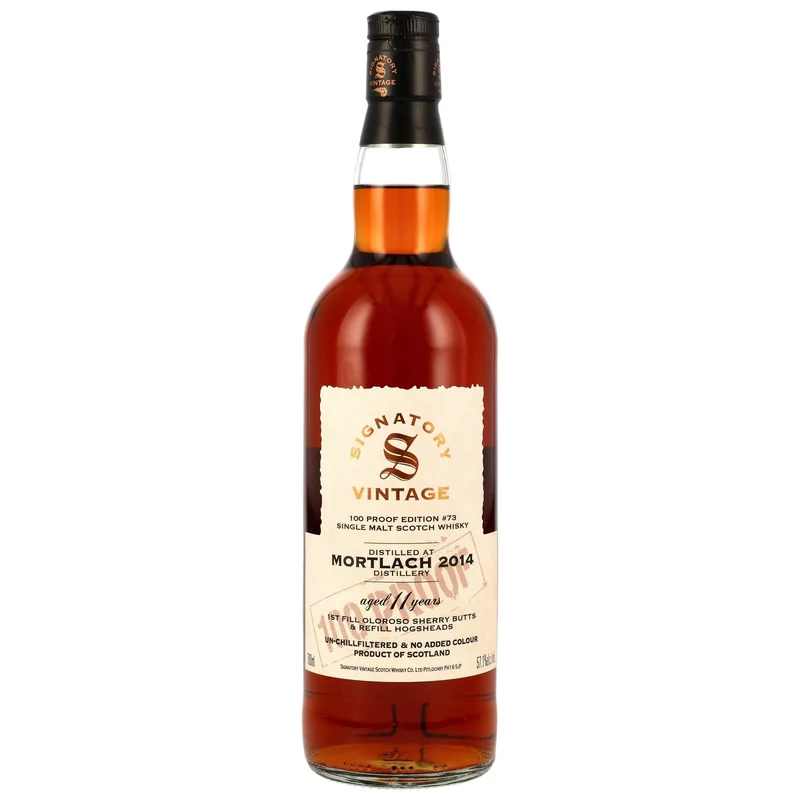 Mortlach 2014/2026 Signatory Speyside Single Malt Scotch Whisky 100 Proof #73 57,1% vol. 700ml