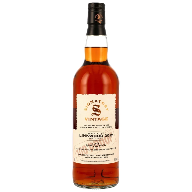 Linkwood 2012/2025 Oloroso Sherry Butts - Sig 100 PROOF Edition #68 57,1% vol 700ml