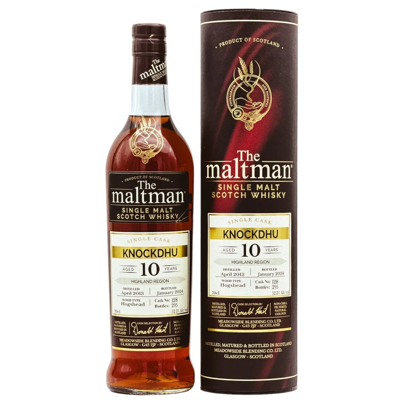Knockdhu | The Maltman | Cask #128 |2013/2024 | 52,3%