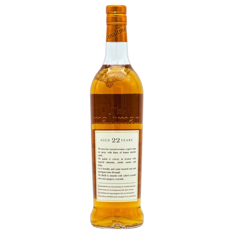 Caol Ila & North British | The Maltman | 22 Jahre | Blended Scotch Whisky | 45,9%