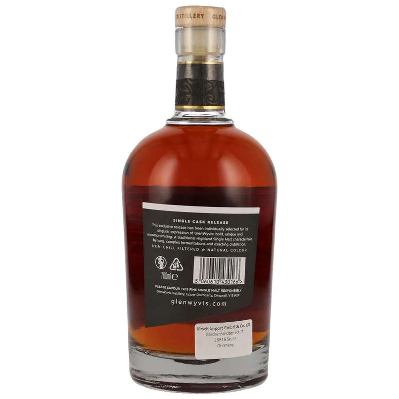 GlenWyvis | 2018/2024 | 5 Jahre | Oloroso Single Cask #243 | 61,5%