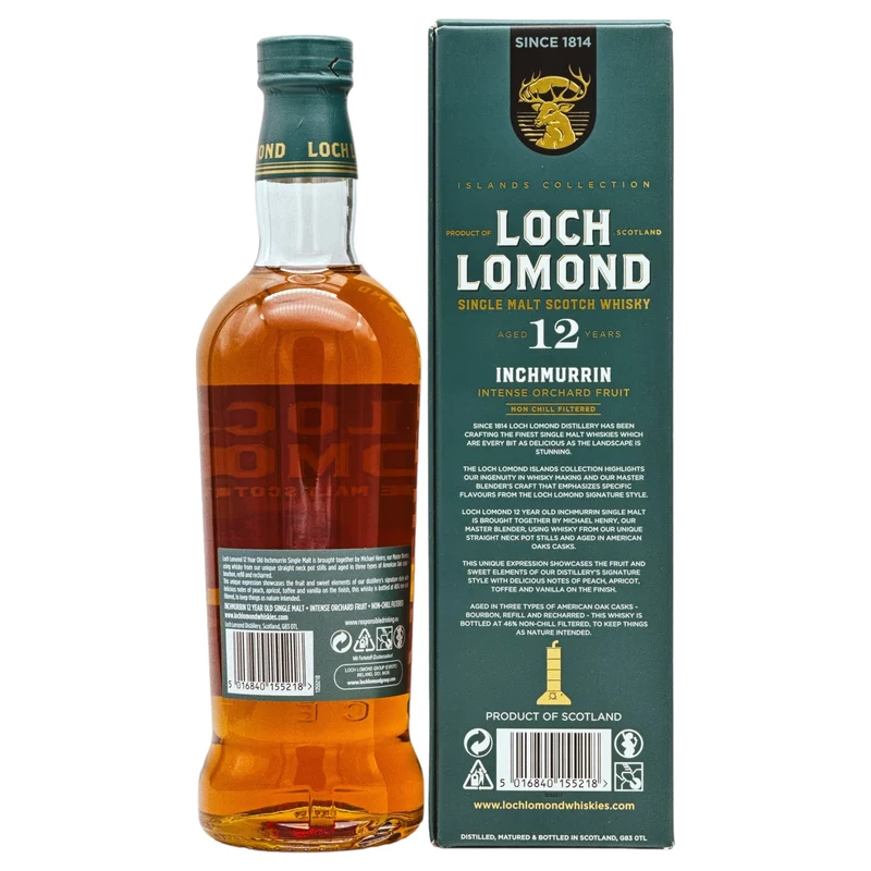 Loch Lomond | Inchmurrin | 12 Jahre | 46%