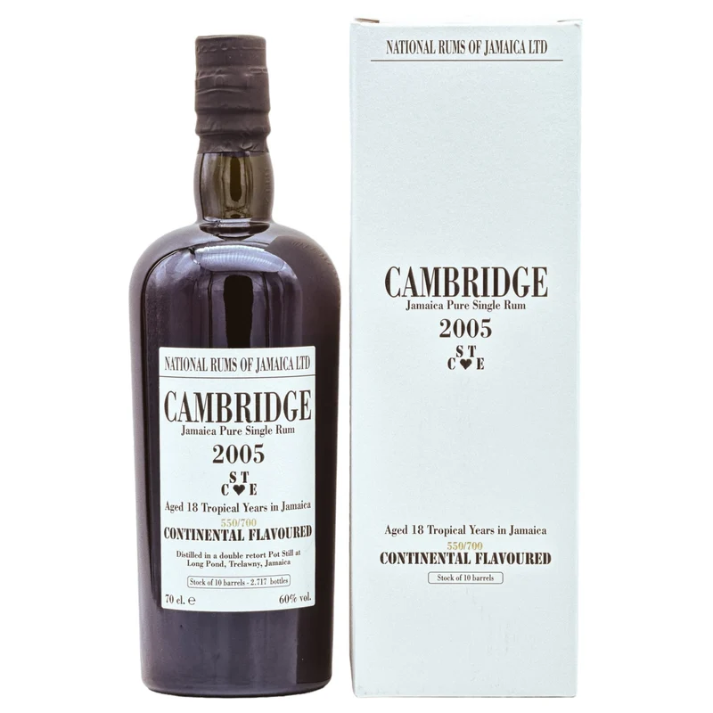 Cambridge 2005/2023 Long Pond STCE Jamaica Pure Single Rum | 18 Years | 60%