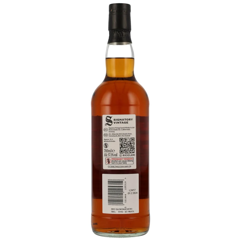 Glentauchers | 100 Proof Edition #8 | 11 Jahre | 2012/2024 | Signatory Vintage | 57,1%