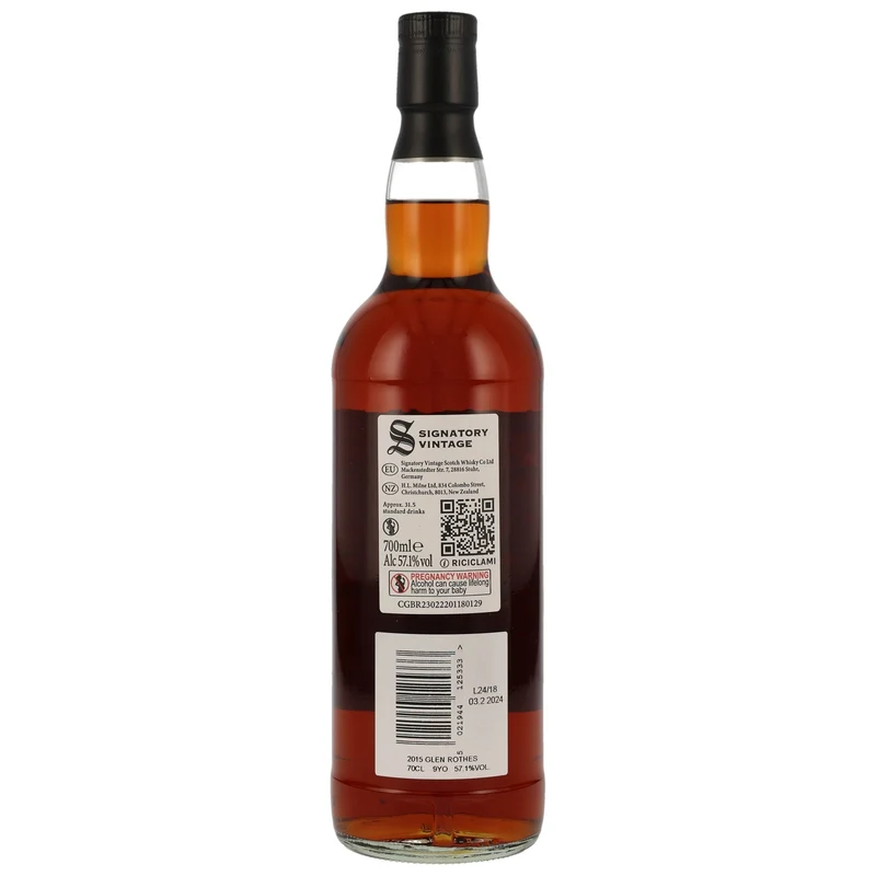 Glenrothes | 100 Proof Edition #6 | Signatory Vintage | 9 Jahre | 2015/2024 | 57,1%
