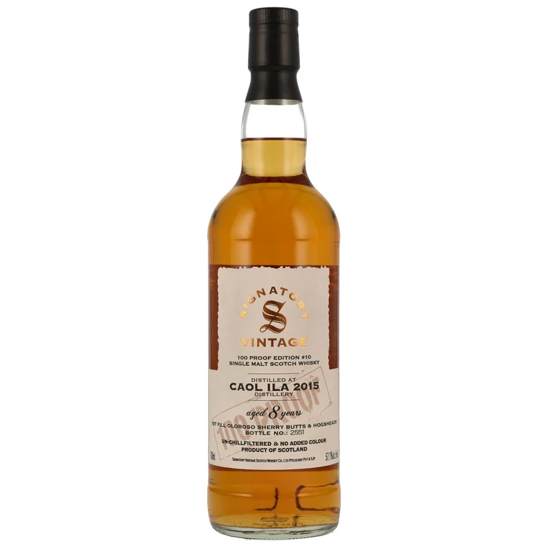 Caol Ila | 100 Proof Edition #10 | Signatory Vintage | 8 Jahre | 2015/2024 | 57,1%