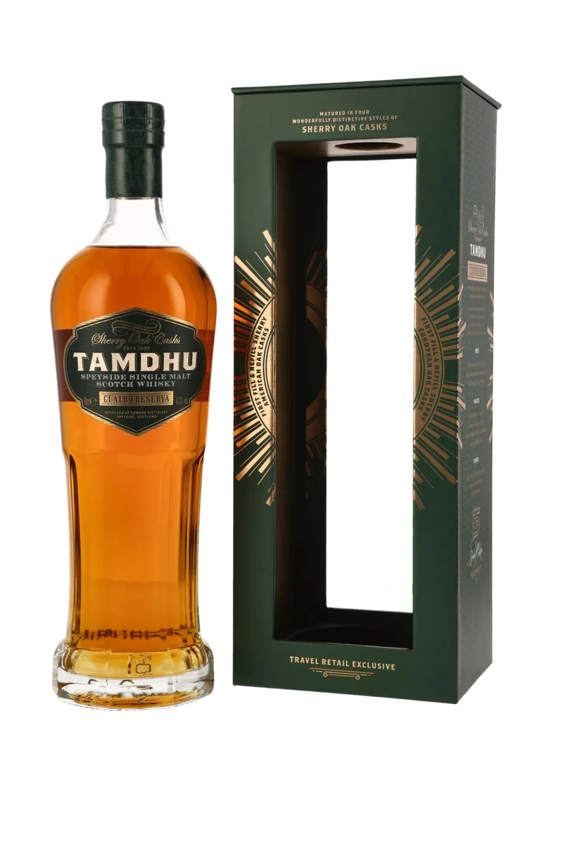 Tamdhu Cuatro Reserva Speyside Single Malt Scotch Whisky 41,2% vol. 700ml