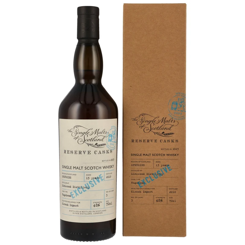 Linkwood | 13 Jahre | 2010/2023 | The Single Malts of Scotland | 48%