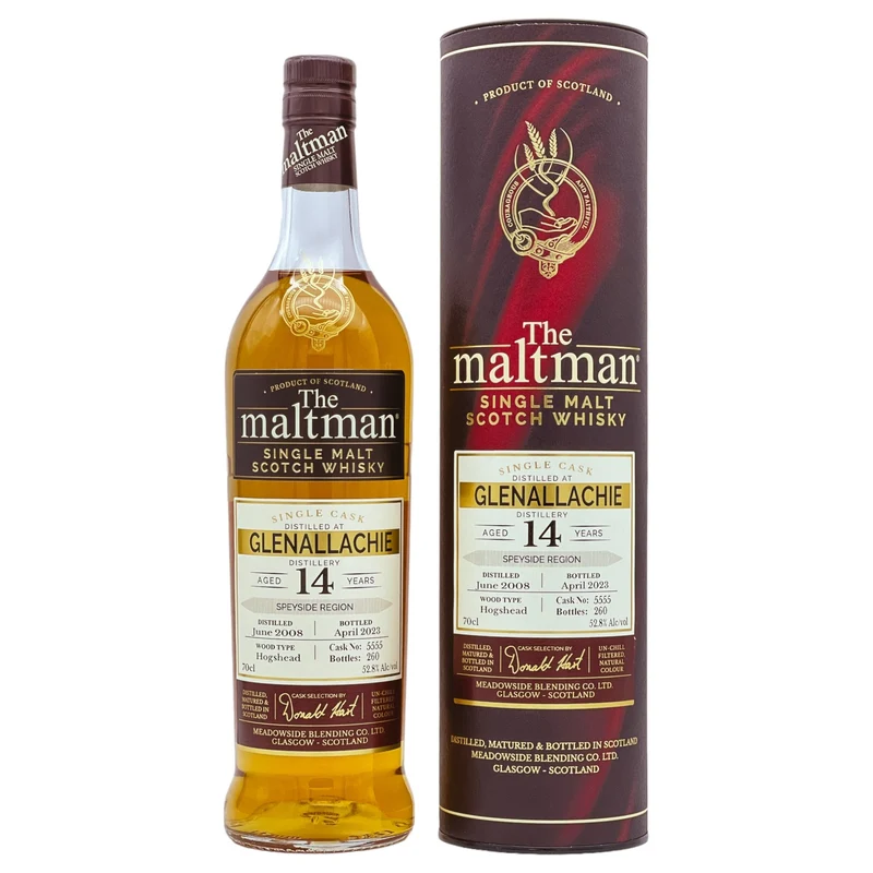 GlenAllachie | The Maltman | 14 Jahre | Single Cask #5555 | 52,8%