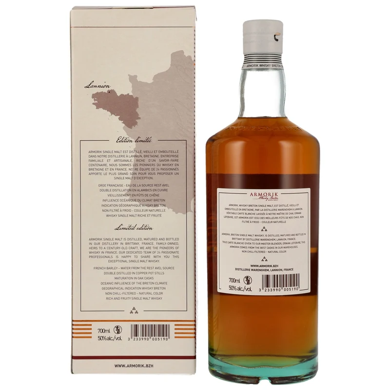 Armorik | Maitre de Chai | 2023 Edition | French Whisky | 50%