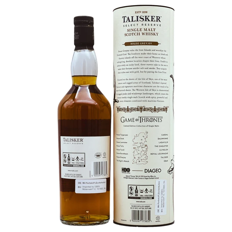 Talisker | Game of Thrones | Haus Greyjoy | 45,8%