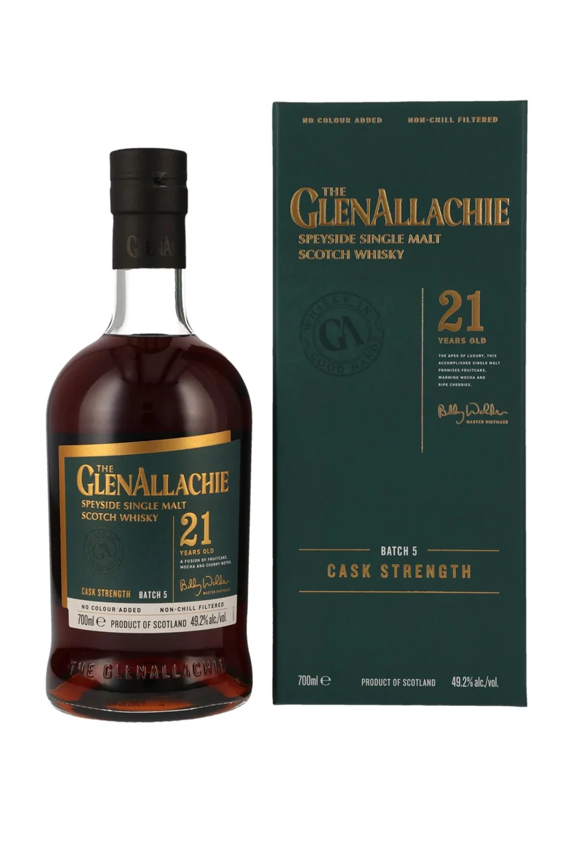 GlenAllachie 21 Jahre Batch 5 Single Malt Whisky 49,2% vol. 700ml