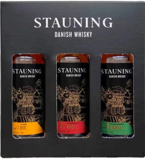 Stauning Whiskys 3 x 5cl Probierset