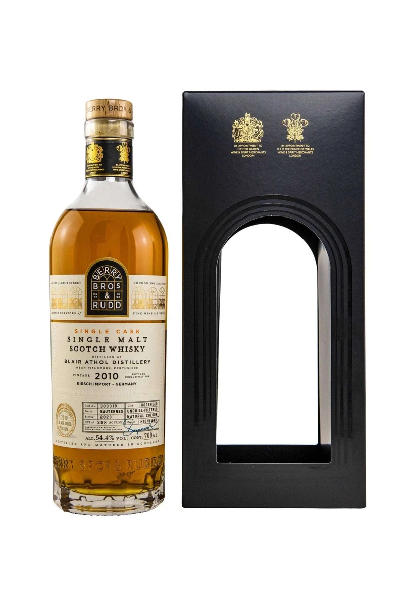 Blair Athol 2010/2023 BR Berry Brothers Sauternes #303318 54,4% vol. 700ml