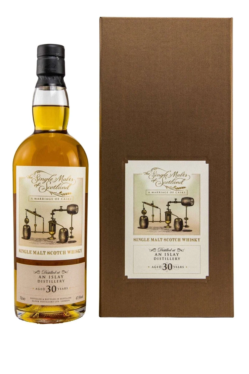 An Islay Distillery 30 y.o. A Marriage of Casks Single Malts of Scotland (SMoS) 47,5% vol. 700ml