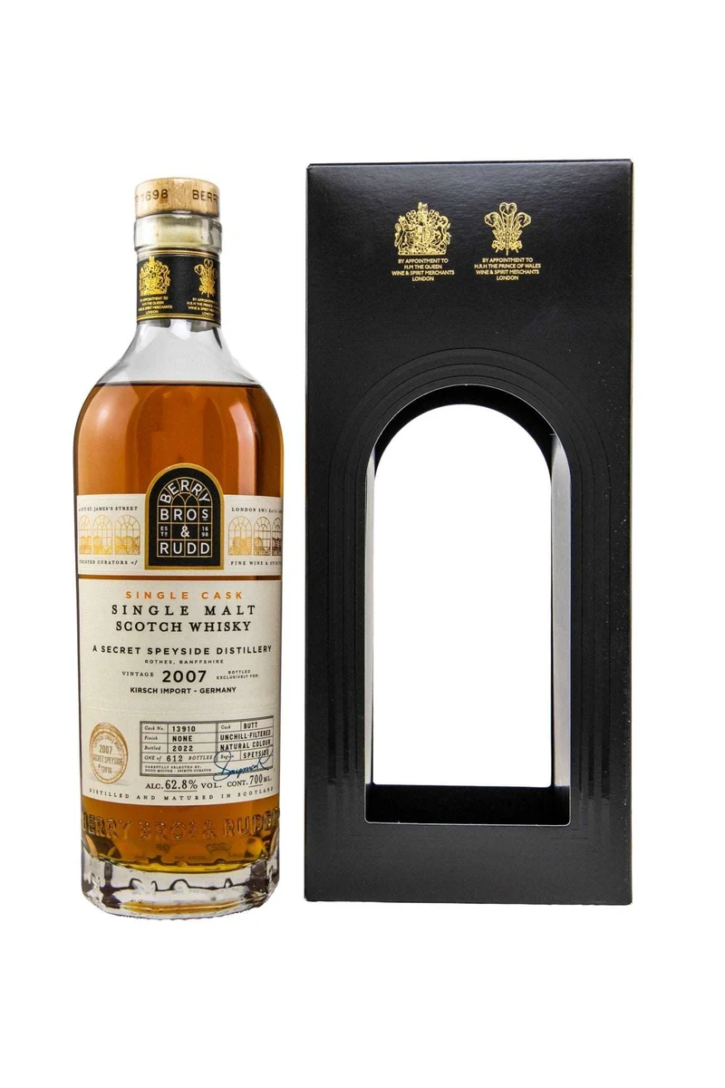 Secret Speyside 2007 BR Berry Brothers Sherry Butt #13910 62,8% vol. 700ml