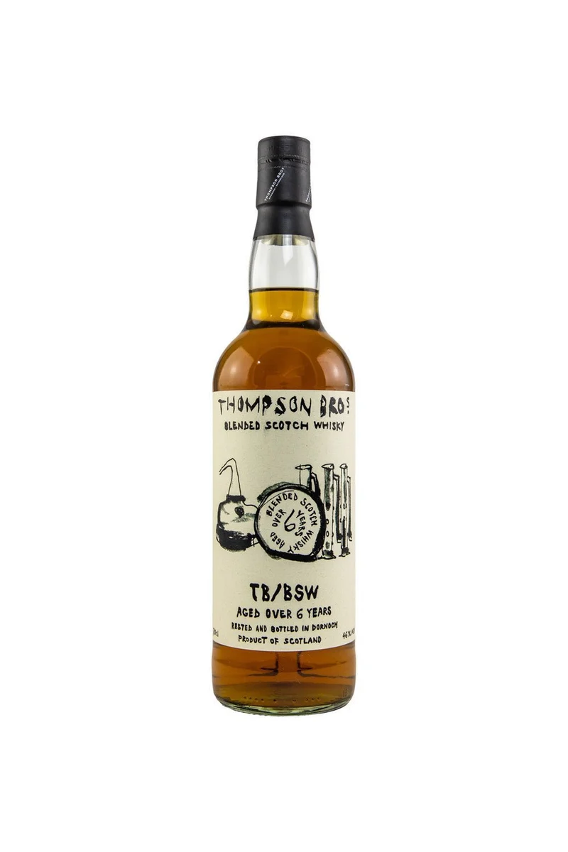 TB/BSW aged over 6 years Blended Scotch Whisky Thompson Bros. 46% vol. 700ml