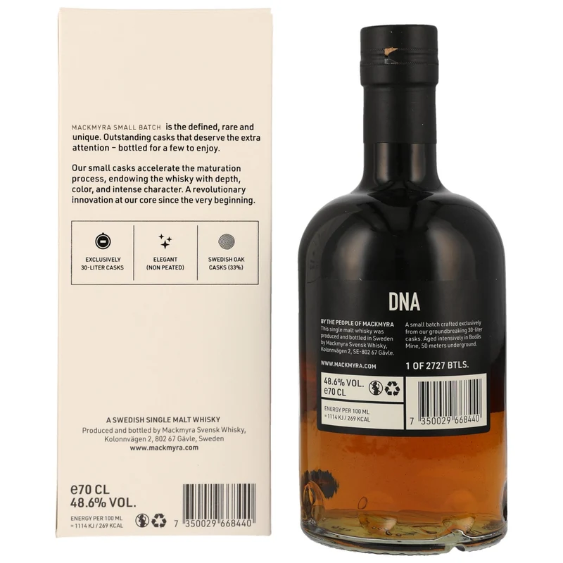 Mackmyra | DNA | Swedish Whisky | 48,6%