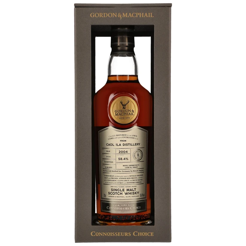 Caol Ila | 18 Jahre | 2004/2023 | Gordon & MacPhail | Connoisseurs Choice | Cask #306629 | 58,4%