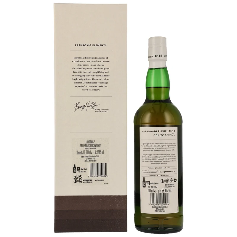 Laphroaig | Elements 1.0 | Limited Release | 58,6%