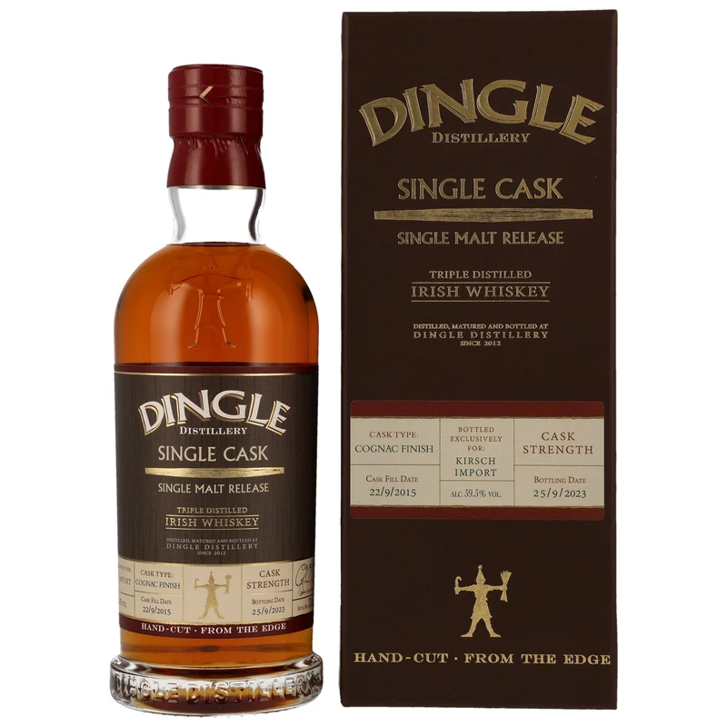 Dingle | 8 Jahre | 2015/2023 | Cognac Finish | Single Cask | 59,5%
