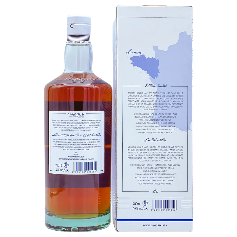 Armorik | 15 Jahre | 2023 Edition | French Whisky | 46%