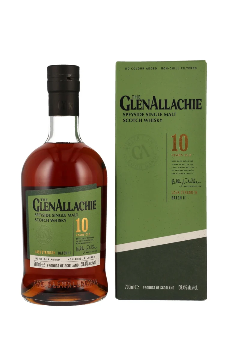 GlenAllachie 10 Jahre Cask Strength Batch 11 59,4% vol. 700ml