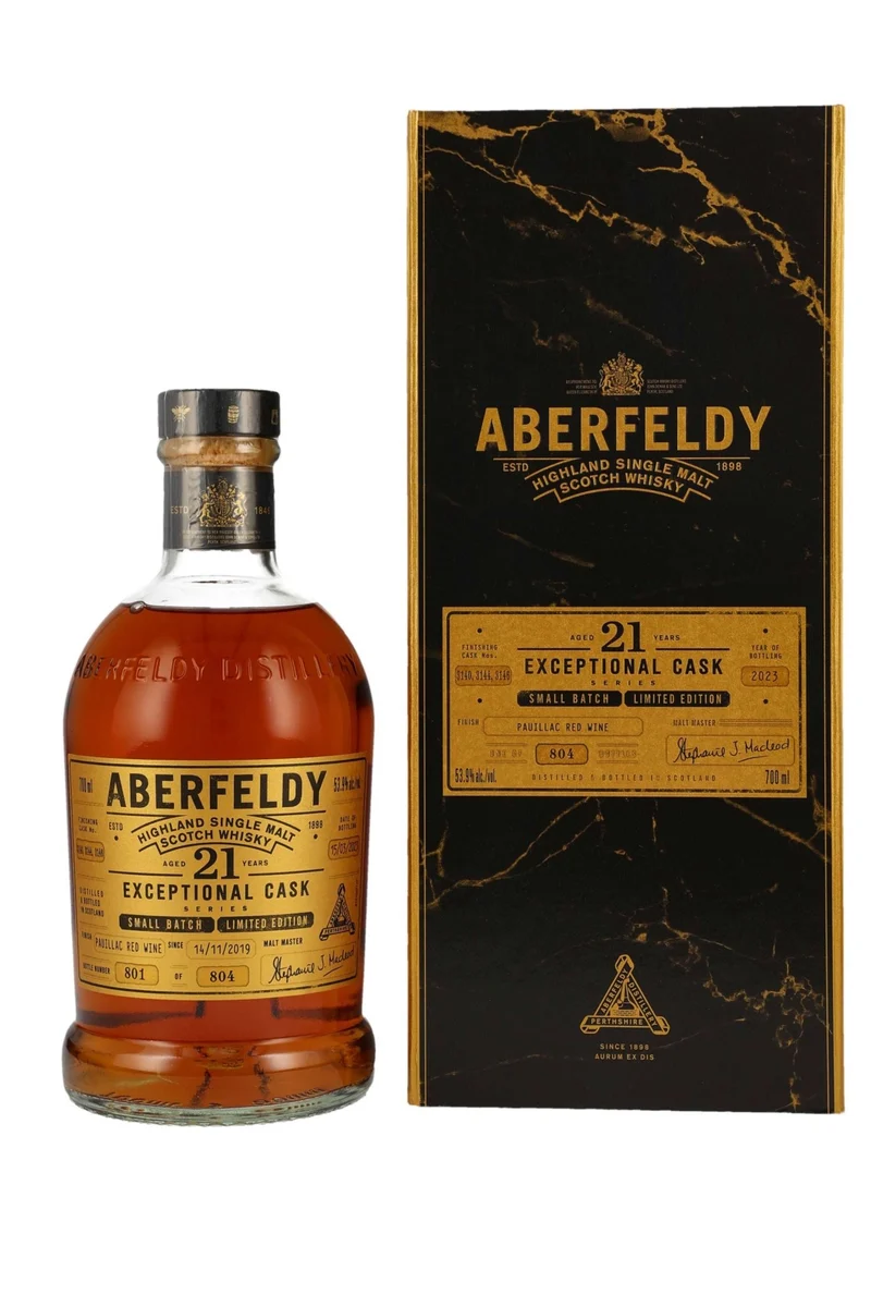 Aberfeldy 2001 21 Jahre Exceptional Cask for Germany Pauillac Redwine Cask 53,9% vol. 700ml