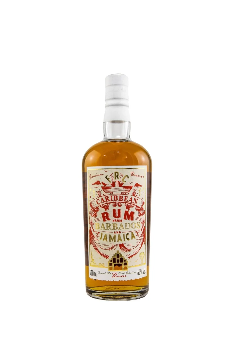 FRC Caribbean Rum from Barbados & Jamaica Rum 40% vol. 700ml