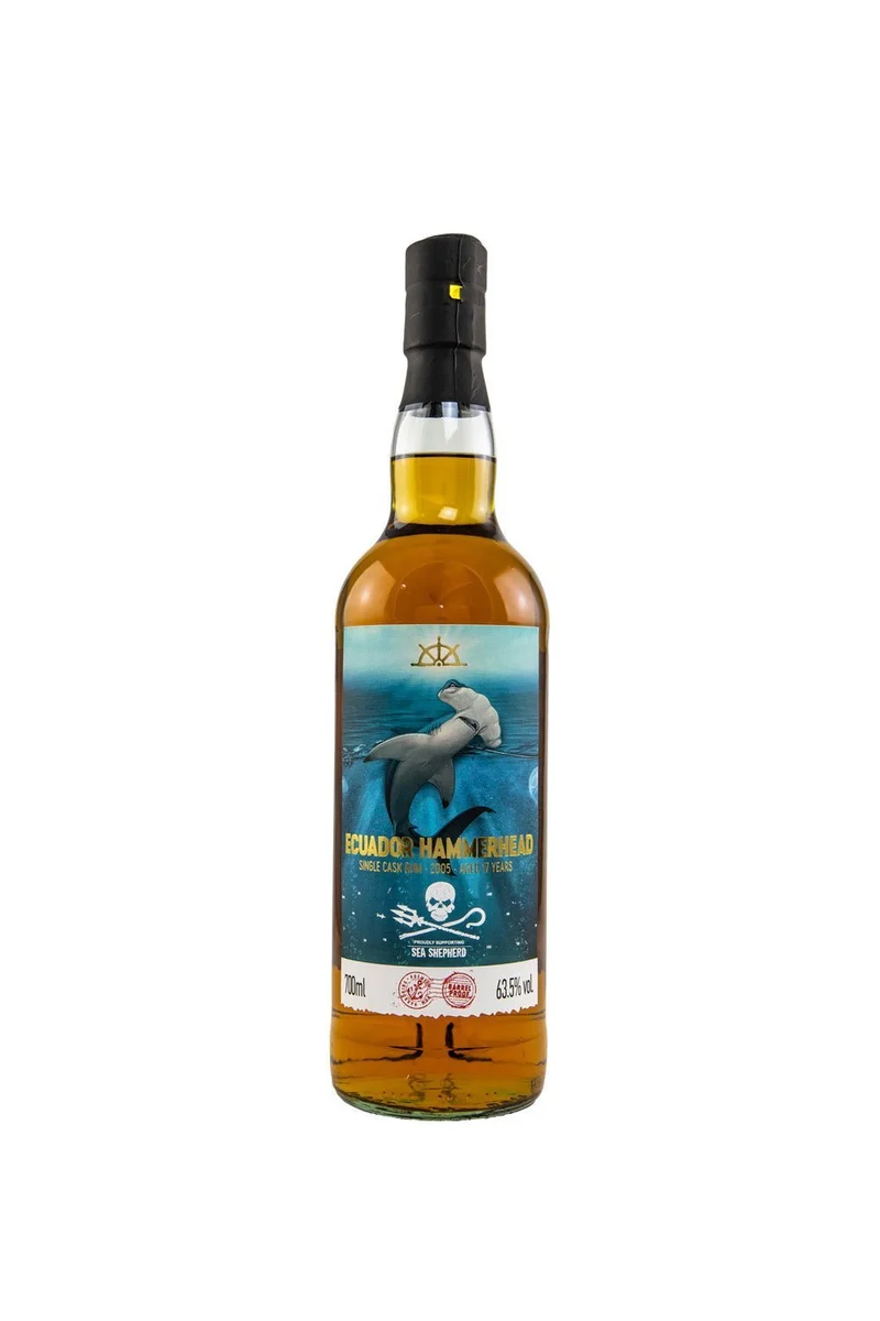 Ecuador Hammerhead 2005/2022 – Sea Shepherd FRC Single Cask Rum 63,5% vol. 700ml