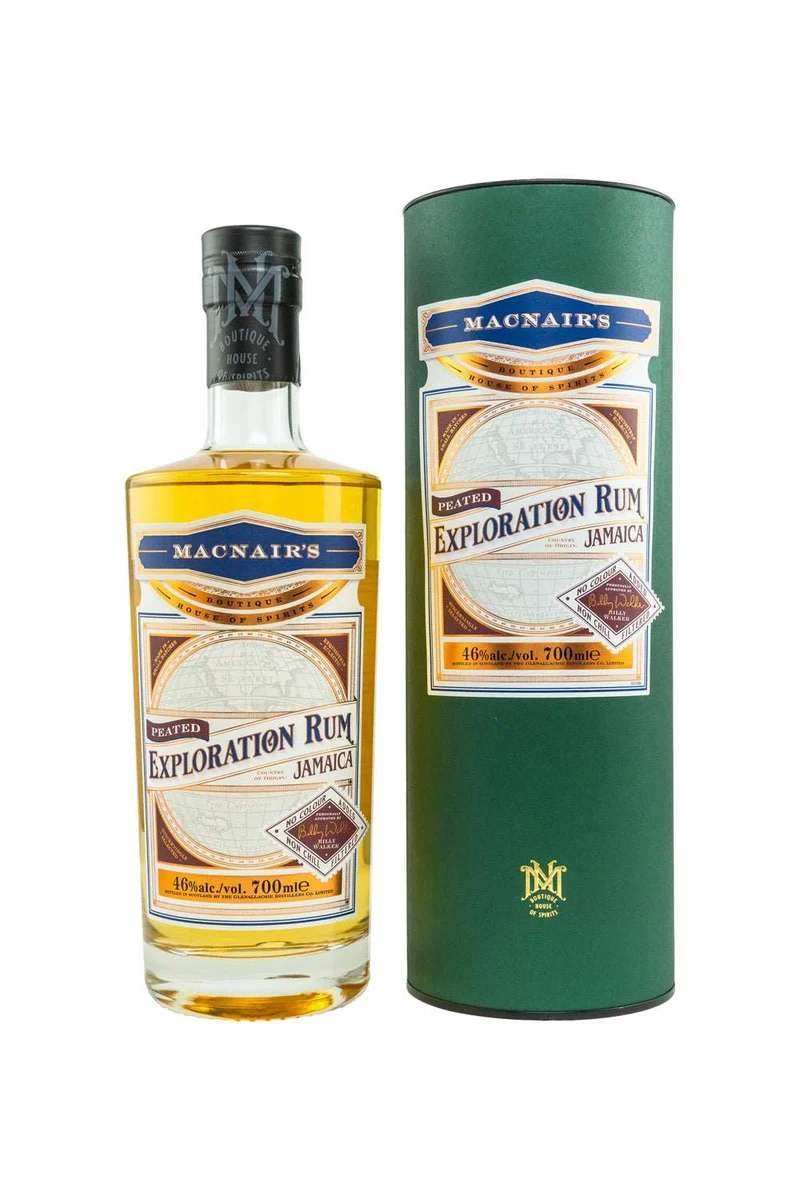 Exploration Rum Jamaica – Peated MacNair’s Boutique House of Spirits 46% vol. 700ml