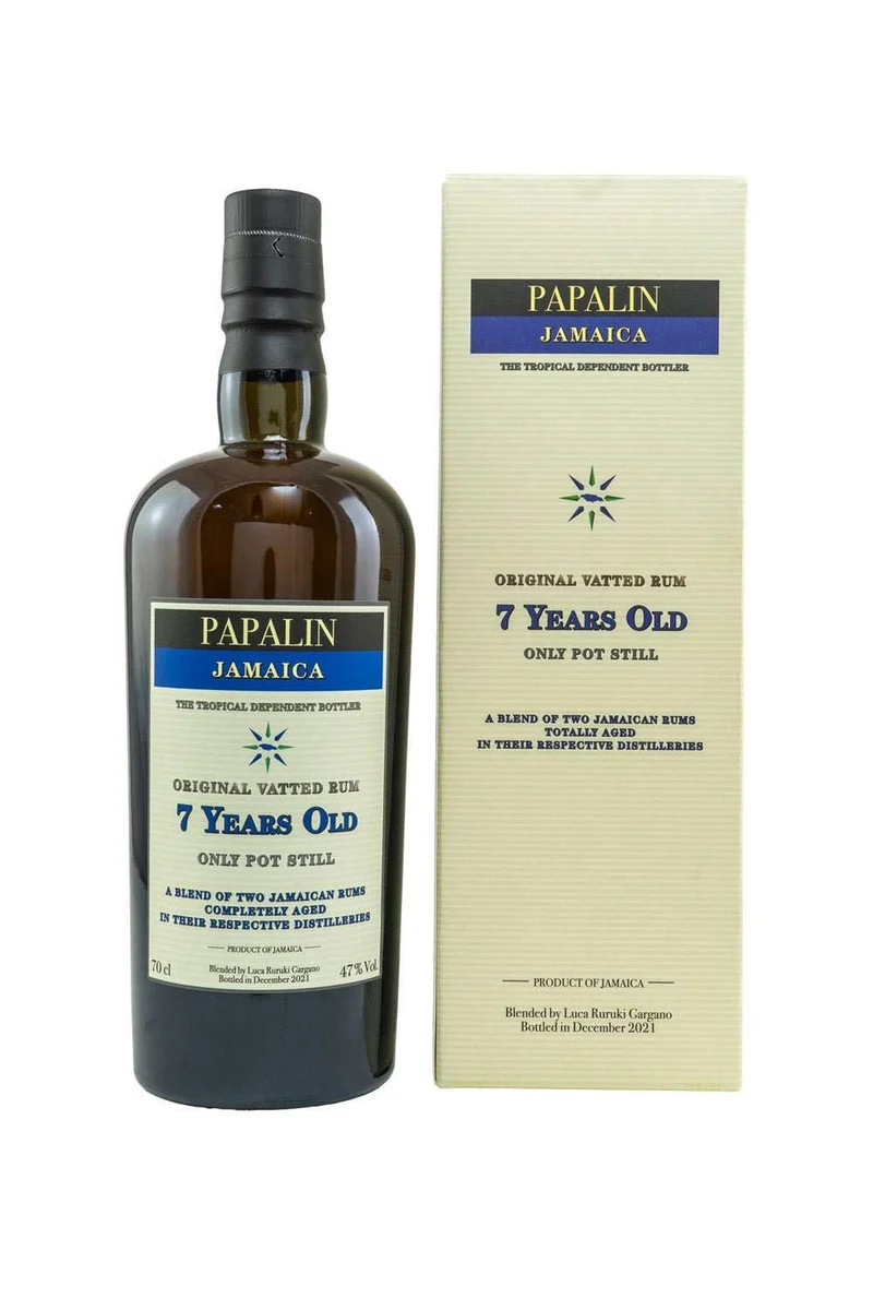 Papalin 7 Jahre Original Vatted Pot Still Rum 47% vol. 700ml