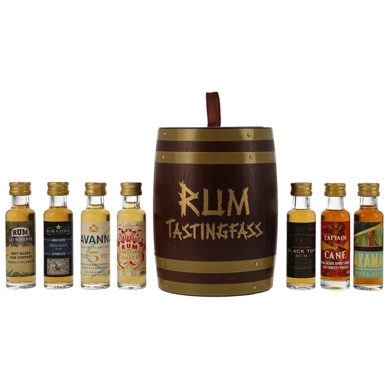 Rum Tasting Fass Kirsch Import Taste24 7x20ml