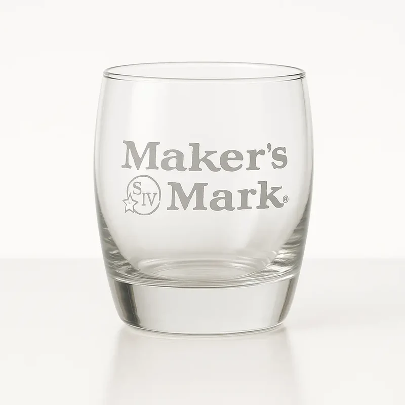 Makers Mark Bourbon Whisky Glas
